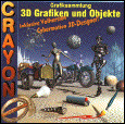 Das Cover der Grafiksammlung 3D Grafiken und Objekte-CD